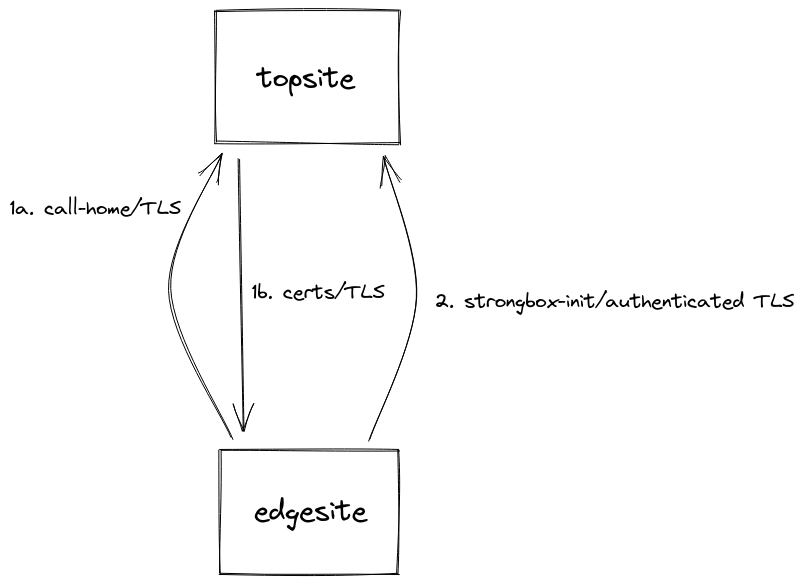 Initial site network
