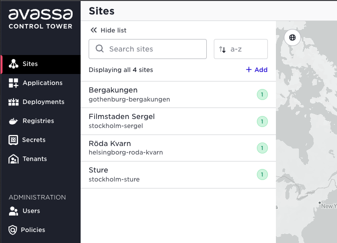 Sites