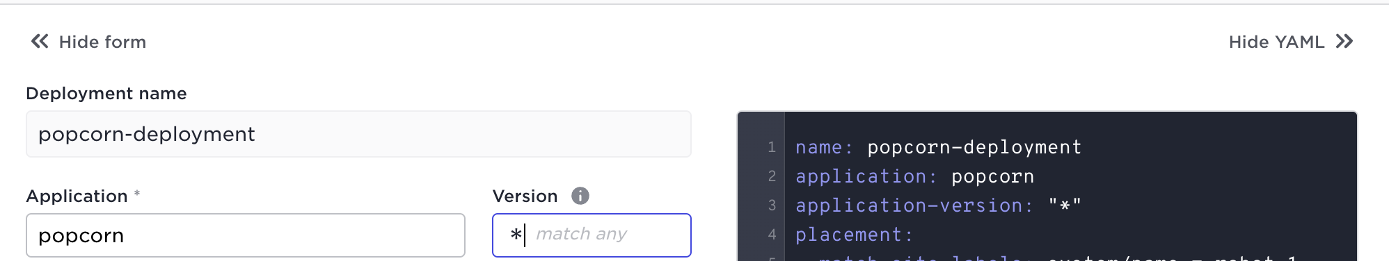 wild-card deployment